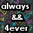Four distinct text-based buddy icons arranged in a , each with unique background patterns and color schemes