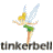 Animated Tinkerbell icon with multiple color variations and text styles, featuring a fairy character in green attire against various backgrounds.