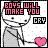 Pixelated image with pink text 'BOYS WILL MAKE YOU CRY' over a stylized figure holding a heart, set against white background with gray dots.