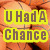 A static image with basketballs in the background and yellow text boxes containing brown text reading "U Had A Chance Then We Came SDK Adam-4".