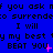 Blue background with repeated black text and pink star-like symbols, showing animation where some stars change from solid to cross-shaped.