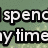 Pixelated text on a green background with partial words like 'spend', 'fairyta', 'want', and 'nethind' visible.