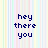 Pixelated text on a pastel striped background with a gray rectangle overlay.