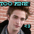 Pixelated image of a person with brown hair wearing a dark jacket over a light shirt, holding a pixelated object with a blue and black pattern, against a brick wall background with cyan text reading "TOO POTE!" at the top.
