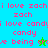 Pixelated text and small icons on a split background with cyan and green sections, showing repeated phrases and color-coded symbols.