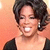 A 50x50 pixel animated contact sheet showing two frames of a celebrity icon with an orange background and signature on the right.