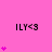 Pink background with repeated 'ILY<3' text and varying numbers of pink heart symbols in a