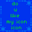 Blue background with green text reading 'do u like my icon' arranged in a pattern, surrounded by light blue dashed lines and asterisk symbols