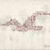 Pixelated static image of a light brown curved shape on a pale background with faint greenish and pinkish pixel clusters.