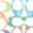 Pixelated abstract pattern with pastel colors and partial text 'sBopptD' in black font on the right side.