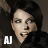 Static 48x48 pixel buddy icon featuring a stylized human face with dark hair and light skin tone, accompanied by white text "AU" in the bottom-left corner on a dark background.