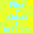 Pixelated text on a yellow-green gradient background with light blue lettering, showing repeated phrases and symbols.