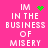 Pixelated text on bright pink background with green pixel-art symbols changing across frames.