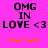 Pixelated text on bright pink background with orange and pink star-like shapes below.