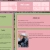 Static image of a pixelated webpage with pink and green sections, featuring a small avatar in the lower right corner.