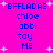Bright pink background with blue pixelated text and light blue star shapes scattered throughout, arranged in a -like pattern with repeated text elements