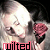 identical images showing a person holding a rose with the word 'wilted' in red text below