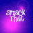 Pixelated text 'SPOCK That' on a purple-pink gradient background with shifting light effects.