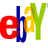 Pixelated eBay logo with red 'e', blue 'b', yellow 'a', green 'y' on gray background, plus green text reading "go buy a life on" and "EBAY" below.