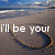 A beach scene with sand and ocean background, showing text and symbols drawn in the sand across four