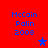 Red background with blue text reading "McCain Palin 2008" and a star symbol that changes color between frames.