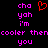 Pixelated text in bright pink and red on black background, with a heart symbol above the central wordwall.