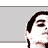 Animated contact sheet of a person's face with changing background shapes across 23 frames, displayed in a 5x5 grid layout on gray transparency background.
