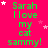 Green text on bright pink background repeats 'Sarah I love my cat sammy!' with scattered white and pink stars.