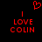 Red pixelated text and heart symbol on black background, two identical side-by-side layouts with vertical bars above each text block.