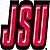 A 2x2 contact sheet of a static animated icon showing red neon-style JSU text on white background and CoolBuddy.com URL on blue background across three sampled frames.