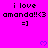 A bright pink background displays repeated text and symbols in black and purple, with a gray rectangle partially obscuring the bottom-right corner.