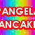 Pixelated text overlays on a rainbow gradient background with a colorful abstract pattern in the upper right corner.