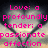 Pixelated text defines love as tender passion and affection, with heart-shaped background elements.