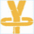 A 2x2 contact sheet of four distinct yellowcard-themed buddy icons featuring stylized logos and text elements in various color schemes.