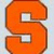 Orange blocky S-shaped letters with white cutouts on a light background, partially cropped on the right side.
