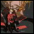 Pixelated anime-style character with light brown hair and red clothing, positioned next to black background with white text reading "AnimeIM" and "com".