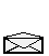 Pixelated black-and-white icon set showing multiple envelope and document states with pen writing animations on gray background.