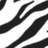 Black diagonal stripes on a white background with pixelated edges and partial overlapping shapes.